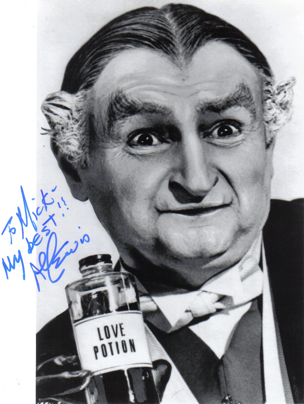 Al Lewis signed pic