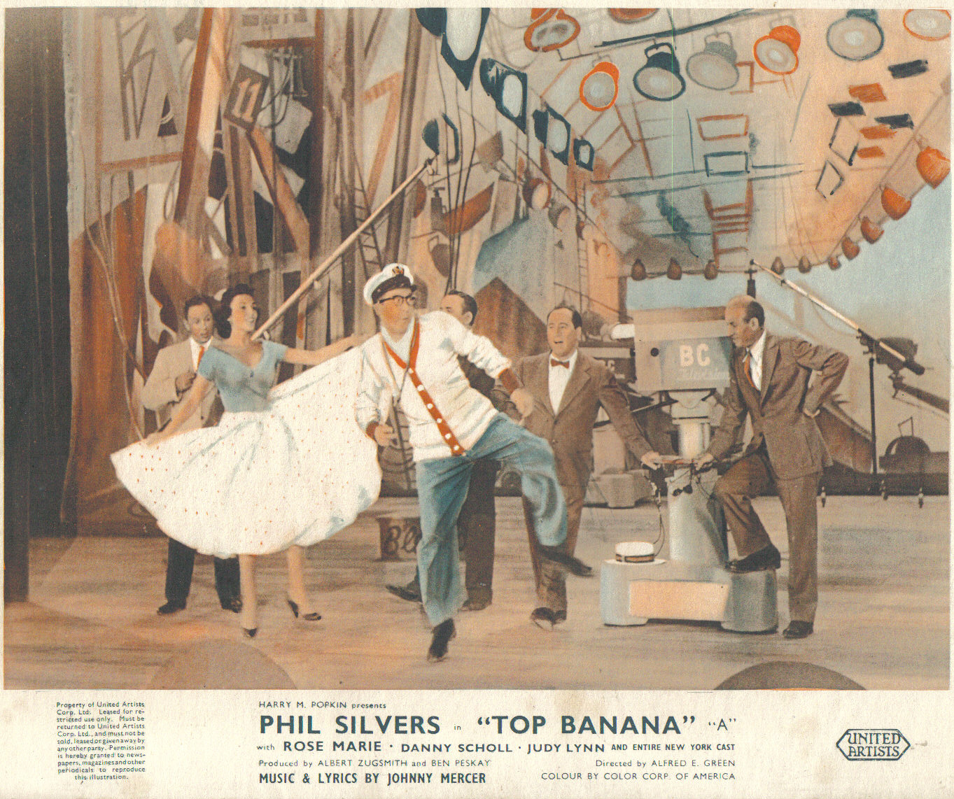 Top Banana lobby card