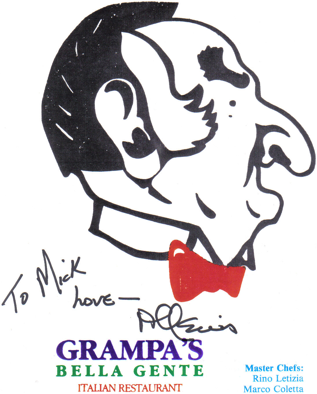 Grampa's Bella Gente Restaurant