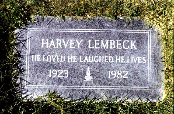 Harvey Lembeck (1923 - 1982)