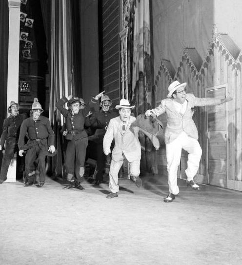 Phil Silvers and Joey Faye