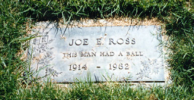 Joe's Headstone