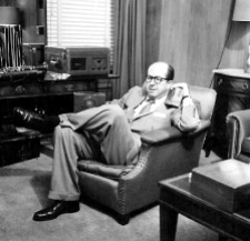  Phil relaxing in his apartment.