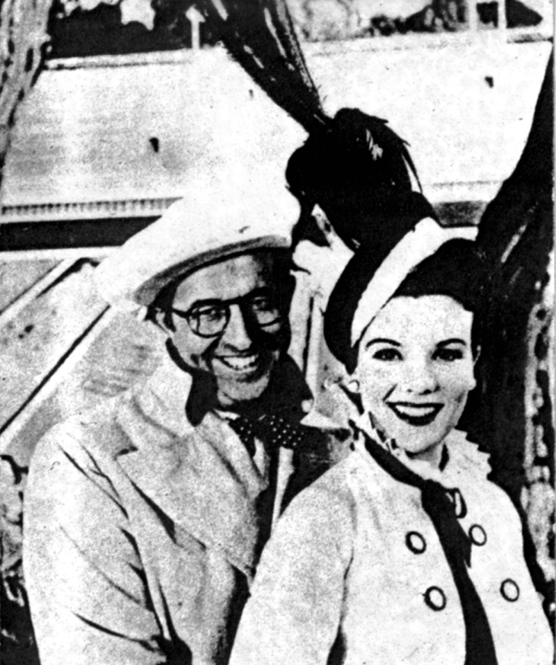 Phil Silvers and Nanette Fabray