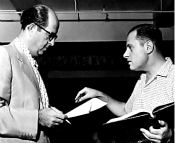 Aaron Ruben with Phil Silvers