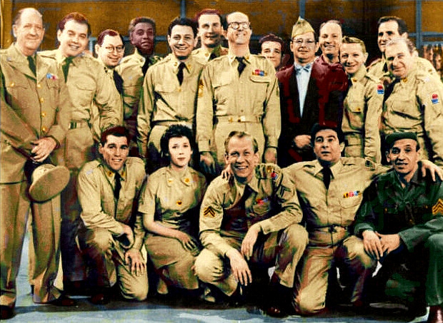  Cast of The Phil Silvers Show