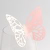 Butterfly Glass Place Card