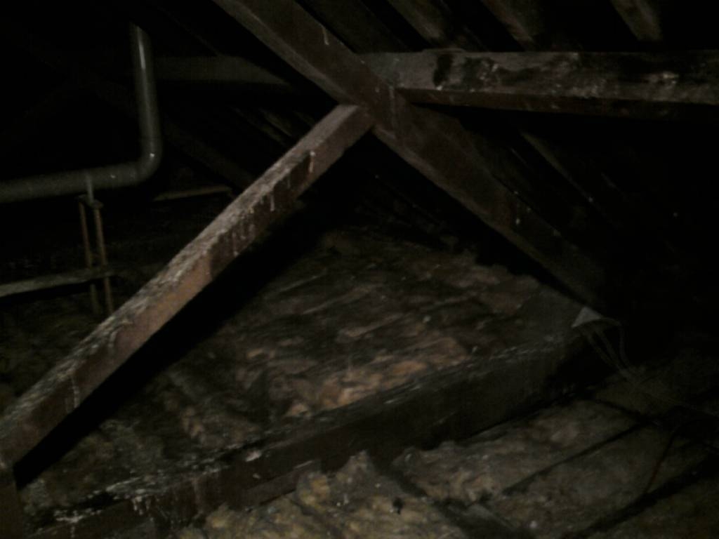 Hotel loft after