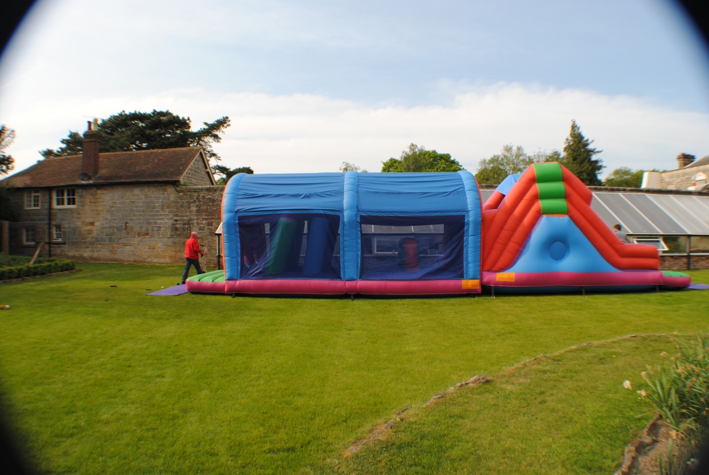 55 ft x 12 ft assault course
