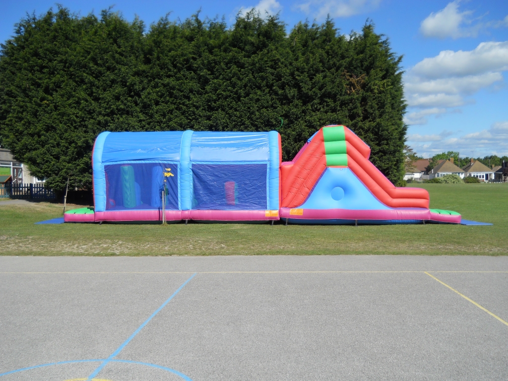 55 ft x 12 ft assault course