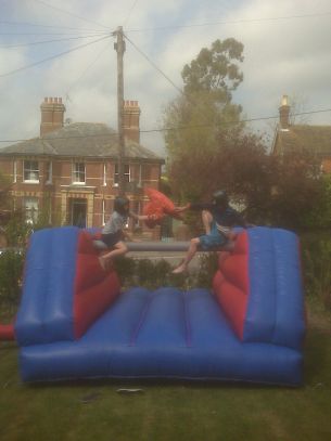 pole joust pillow bash