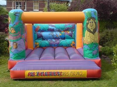 13ft x 17ft monkey bouncy castle