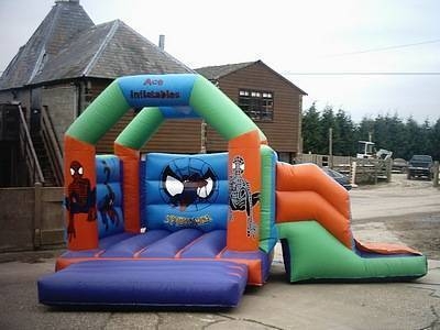  spiderman bounce and slide