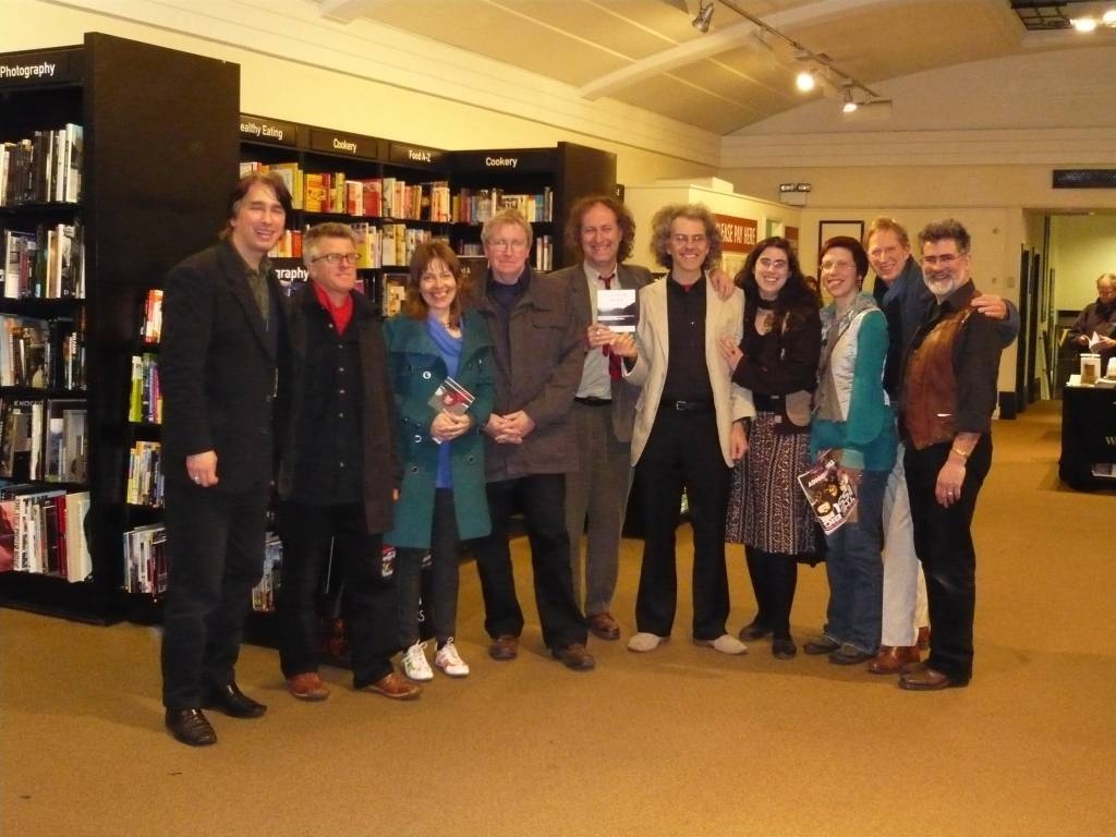 Launch of 'Places of Truth' and Ecobardic Showcase at Waterstones, Bath, 20 March 2009