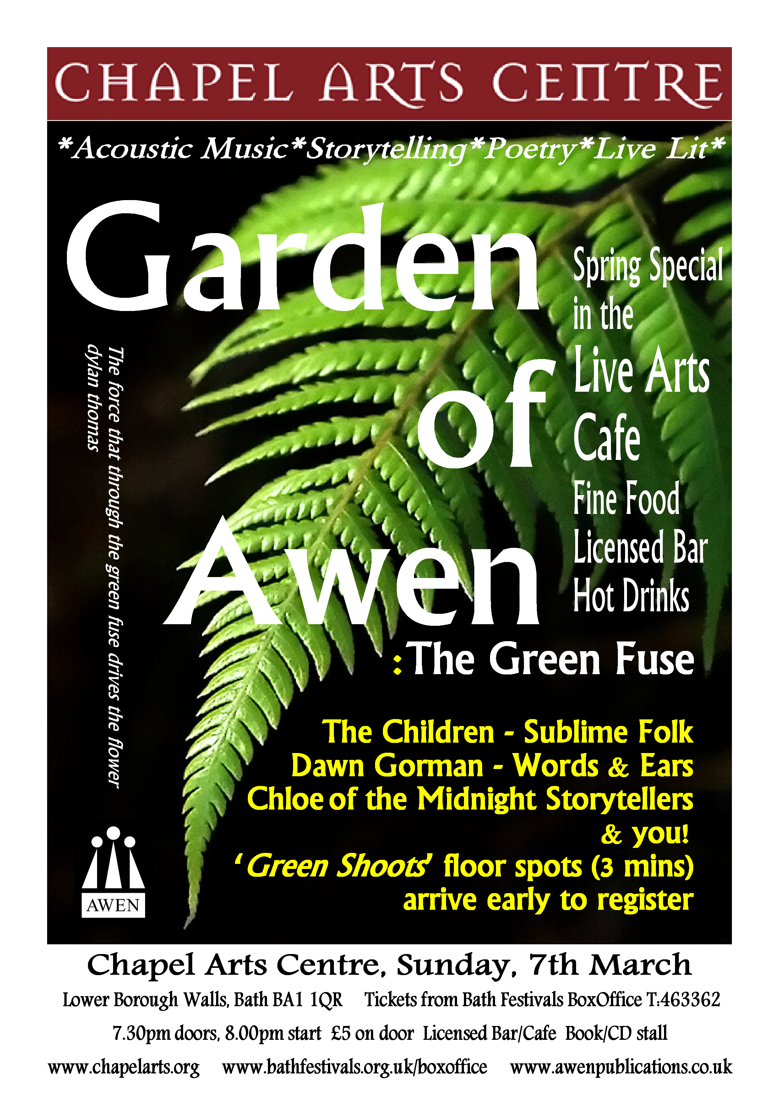 Garden of Awen: The Green Fuse