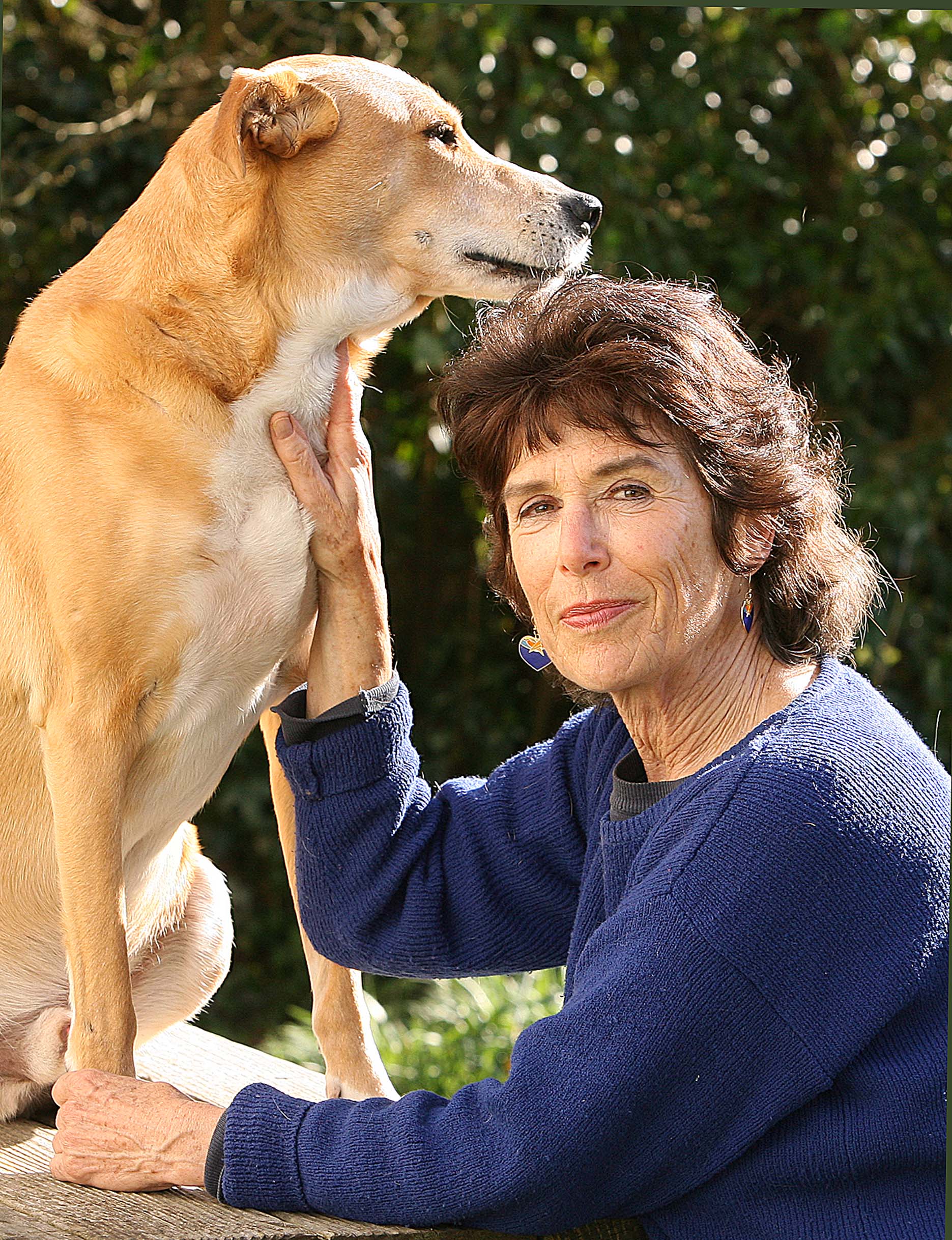 Karen E Shelton & Jenkins, her loyal companion