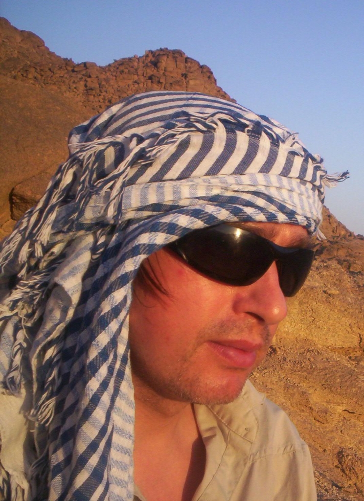 Kevan in Eastern Desert 2010
