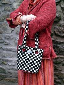 eyelet handbag