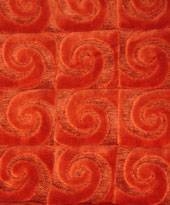 swirly rust velvet