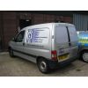 Printed graphic to side &amp; unprinted one way vision to rear