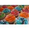 Bright colours w/sprinkles