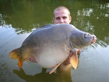 Carp caught at best french carp