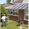 Works well on glass roofs too