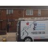 window cleaning specialist at work