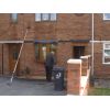 window cleaning specialist cleaning with water fed pole