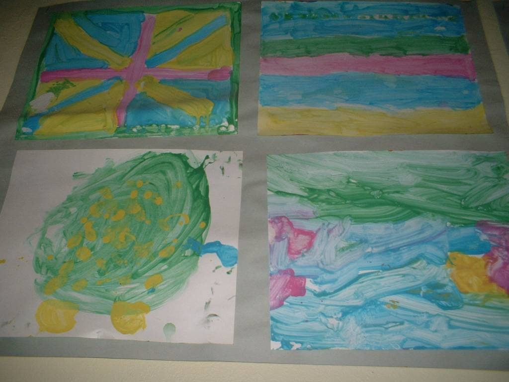 childrens paintings
