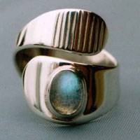 Labradarite Wrap Ring