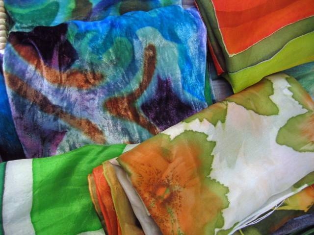 Selection of scarves