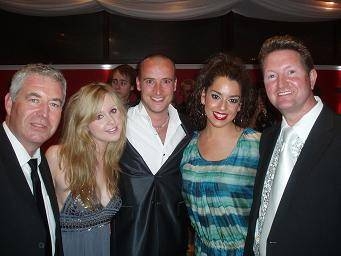 Tres Divos with Diana Vickers & Ruth Lorenzo from X Factor at Novelli's opening, Puerto Banus