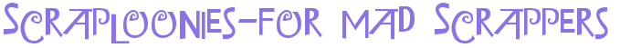 scraploonies.co.uk Home Page