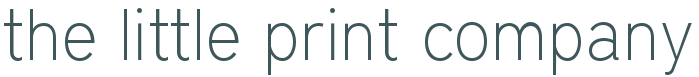 thelittleprintcompany.co.uk Home Page