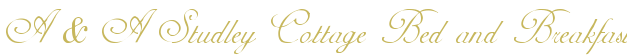 studleycottage.co.uk Home Page