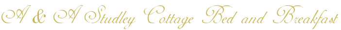 studleycottage.co.uk Home Page