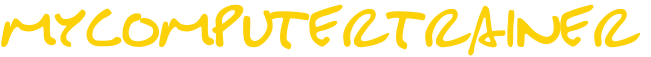 mycomputertrainer.co.uk Home Page