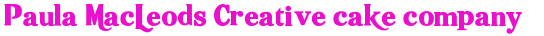 creativecakecompany.com Home Page