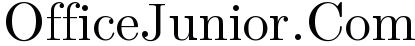 officejunior.com Home Page