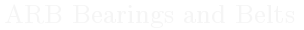 arbbearings.com Home Page