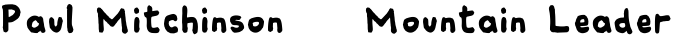 paulmitchinson.co.uk Home Page